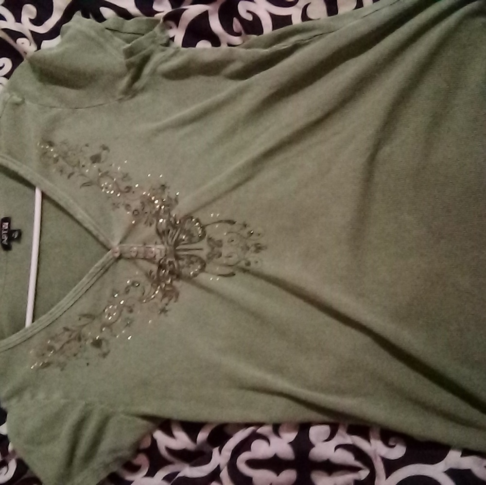 Shirt with butterflies